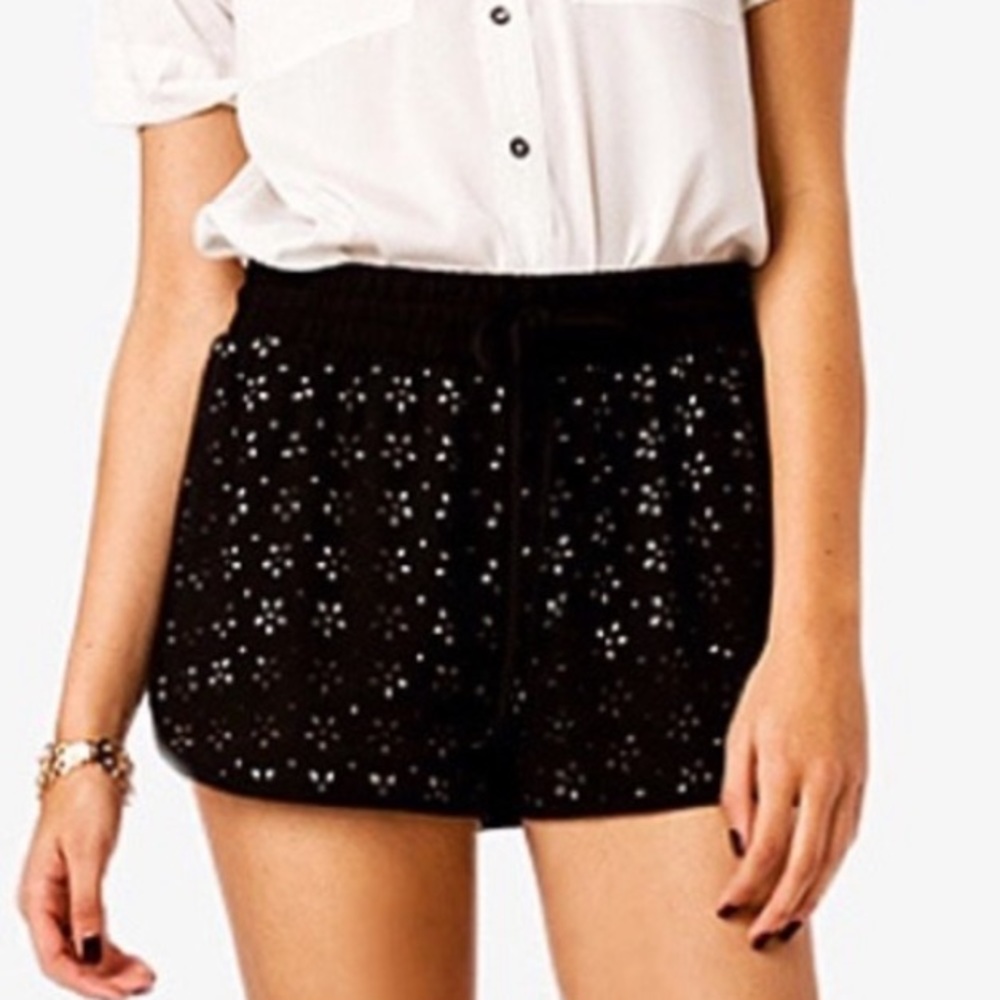 Laser Cut Shorts